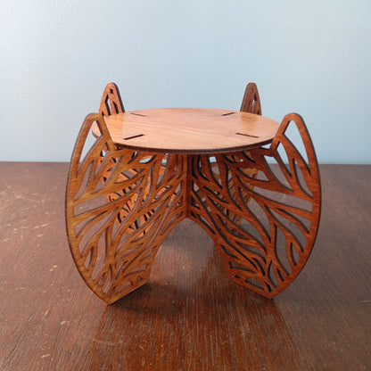 Laser-Cut Freestanding Plant Stands