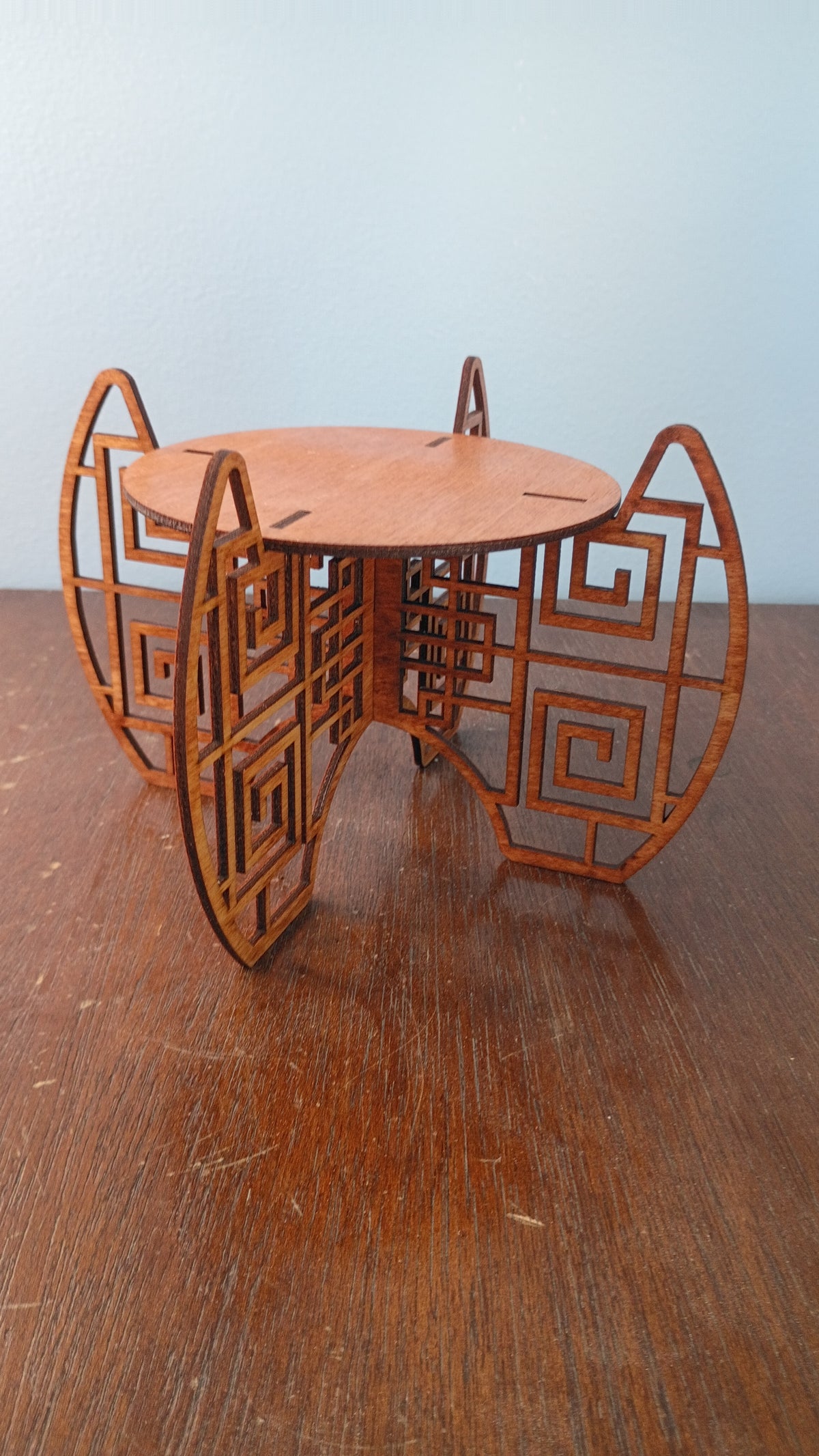 Laser-Cut Freestanding Plant Stands
