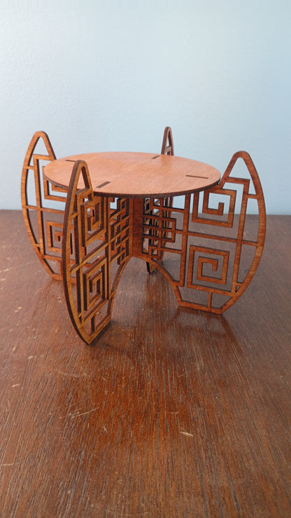 Laser-Cut Freestanding Plant Stands