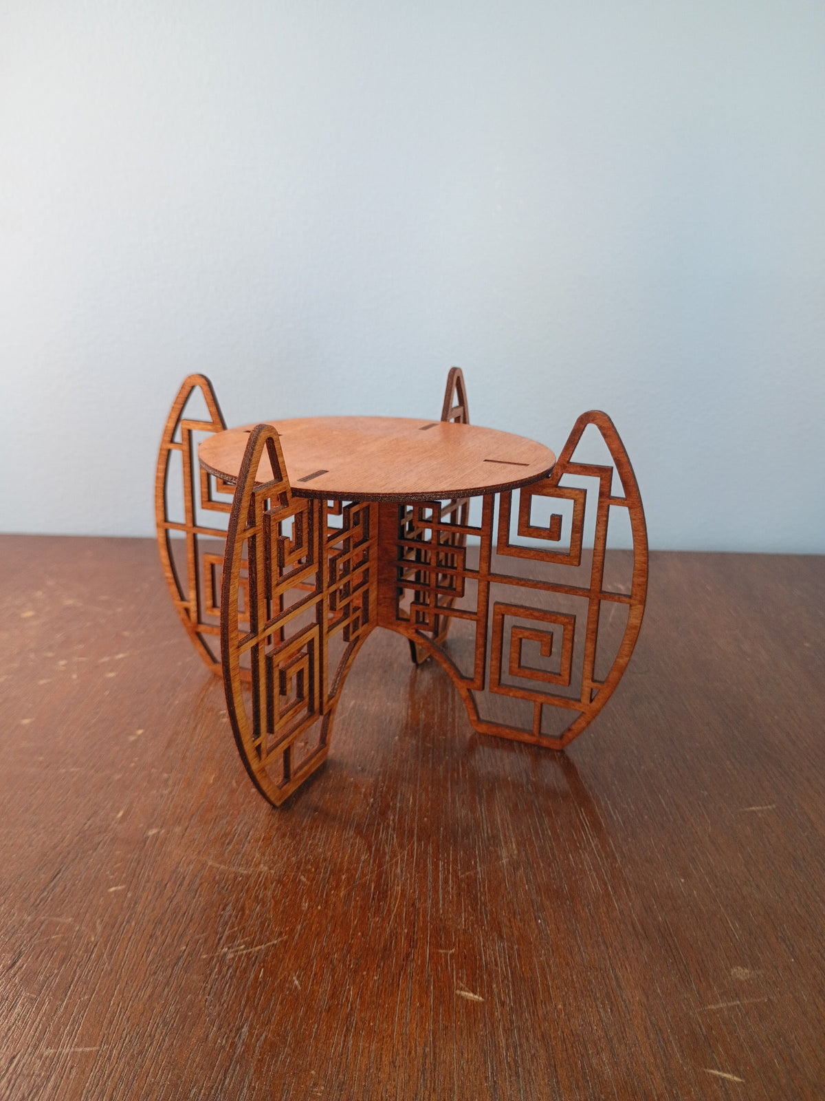 Laser-Cut Freestanding Plant Stands