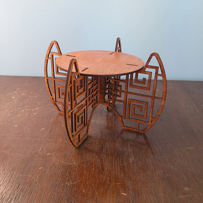 Laser-Cut Freestanding Plant Stands