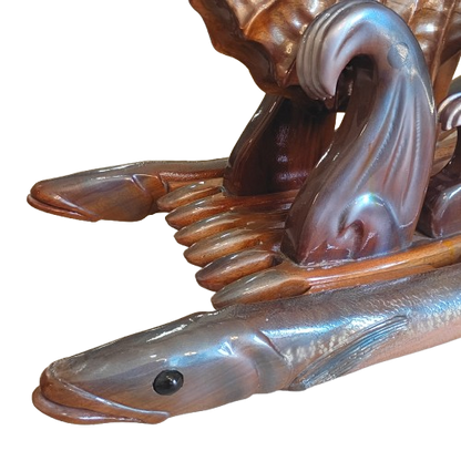 Heirloom quality rocking seahorse - modern take on traditional rocking horse