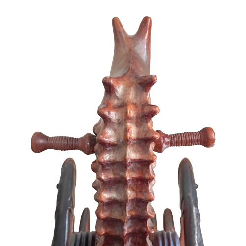 Heirloom quality rocking seahorse - modern take on traditional rocking horse