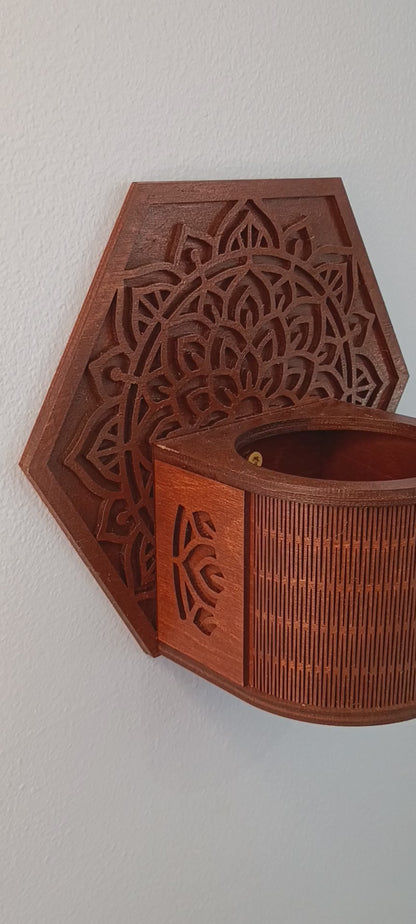 Wooden Modular Plant Display System