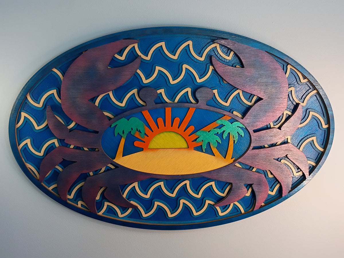 Blue Crab in Paradise