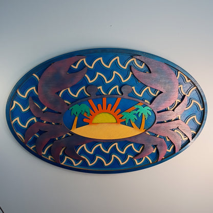 Blue Crab in Paradise